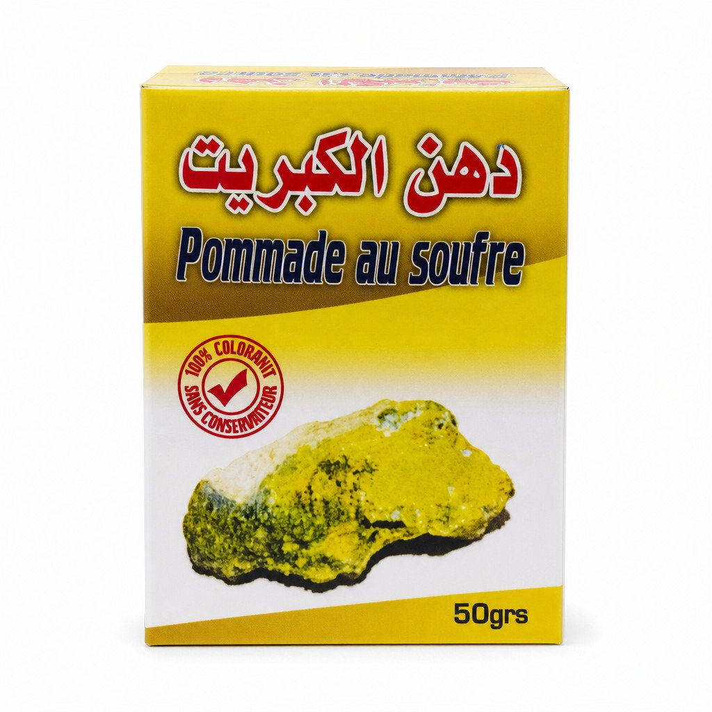 دهان الكبريت لعلاج الالتهابات الجلدية