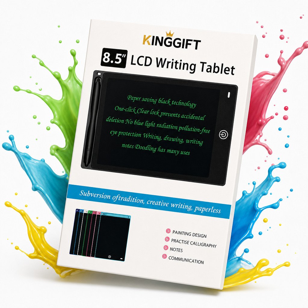 لوح كتابة بشاشة LCD بحجم 8.5 إنش