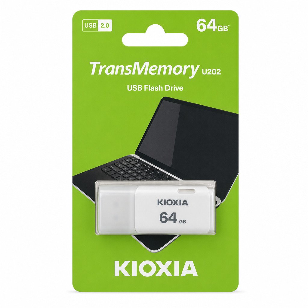 فلاش ديسك كيوكسا 64 جيجابايت USB 2.0