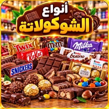 أنواع الشوكولاتة
