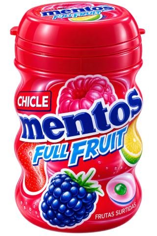 Mentos Full Fruit – علكة بنكهة الفواكه المشكلة