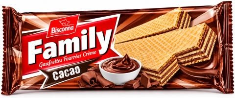 بسكويت ويفر فاميلي بالكاكاو – Family Cacao