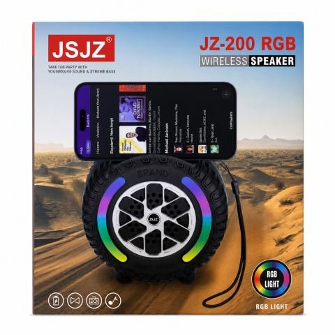 مكبر صوت لاسلكي JSJZ JZ-200 RGB