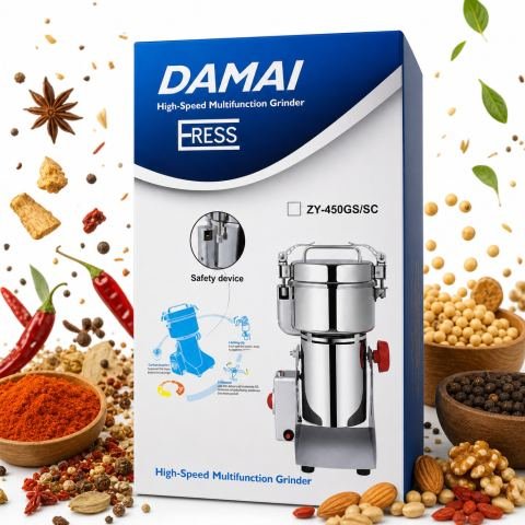 مطحنة متعددة الوظائف عالية السرعة داماي 450g