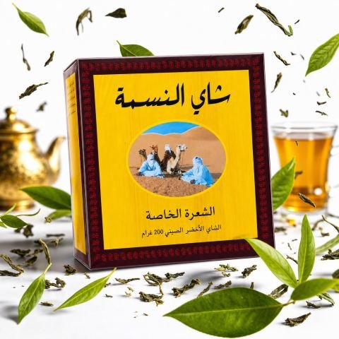 شاي النسمة الأخضر الصيني 200 جرام
