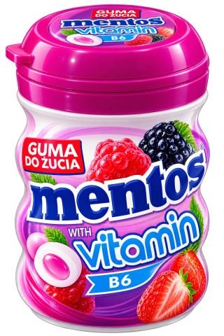 Mentos With Vitamin B6 – علكة بنكهة الفواكه